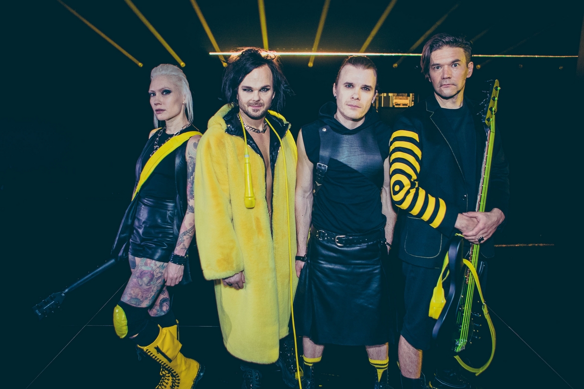 The Rasmus planning “live music video” stage performance in Turin – The ...